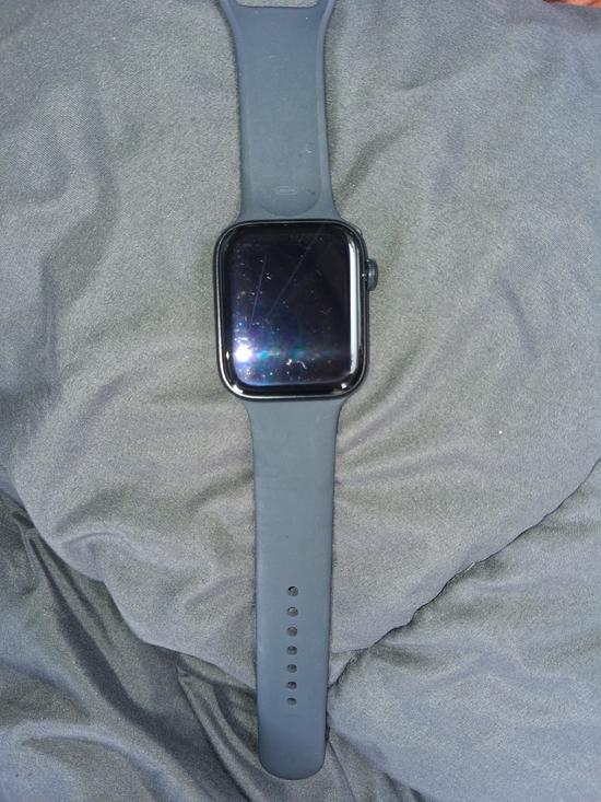 Apple Other - ☆BRAND NEW W/O BOX☆Apple SE Smartwatch with Dark Gray Silicone Band 44mm